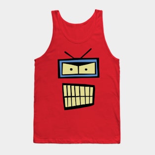 I'm not Angry, this is just my Face Tank Top